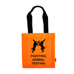 Fighting Animal Testing - Fluoro Orange