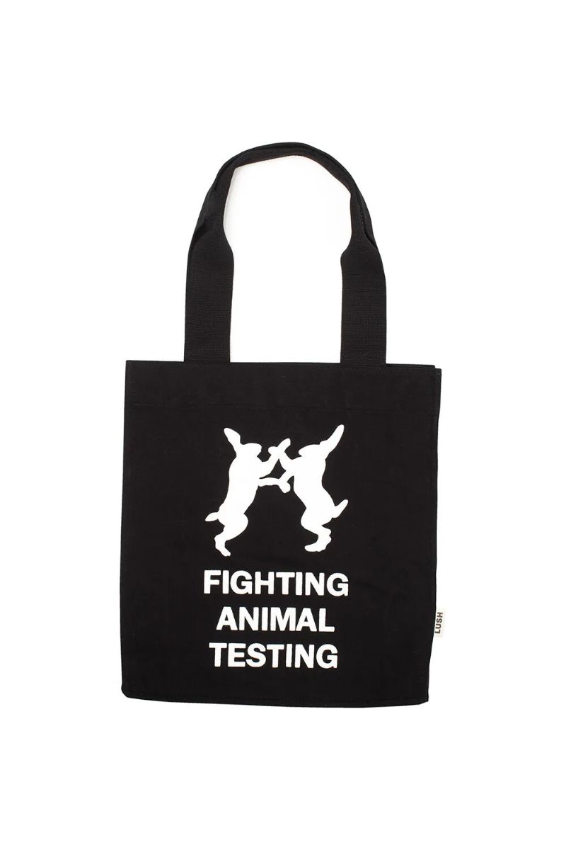 Fighting Animal Testing Tote Bag
