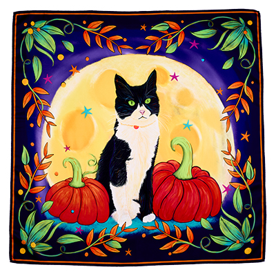 Luna The Cat Knot Wrap
